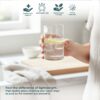 Synlora Elite Borosilicate Glass Tumblers Set of 6