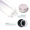 PrimeBorosilicateGlassWaterBottle500ml (8) Synlora Prime Borosilicate Glass Water Short Bottle (500 ml)