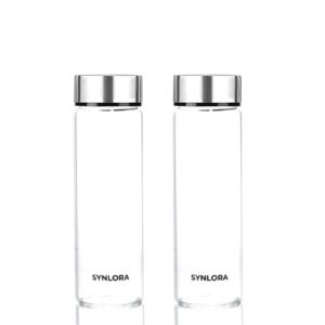 Synlora Prime Glass Bottle Set of 2 (500 ml each)