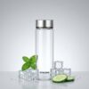 Synlora Prime Borosilicate Glass Water 500 ml Tall Bottle (4) Synlora Prime Borosilicate Glass Water 500 ml Tall Bottle