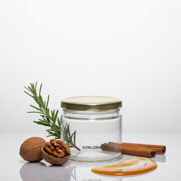 Synlora Vita Glass Jar Set of 2 (350 ml each) (1) Synlora Vita Glass Jar Set of 6 (350 ml each)