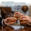 Synlora Barrel Borosilicate Glass Tumblers