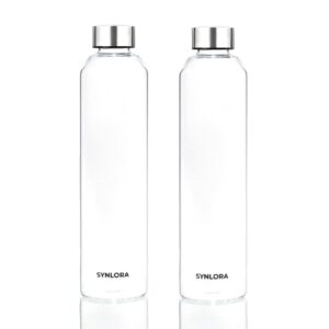 Synlora Prime Glass Bottle Set of 2 (1 L each)