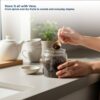 Synlora Vero Airtight Borosilicate Glass Jar Set of 2 (500 ml each)