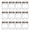 vita200mljarpostsetof1 Synlora Vita Glass Jar Set of 12 (200 ml each)